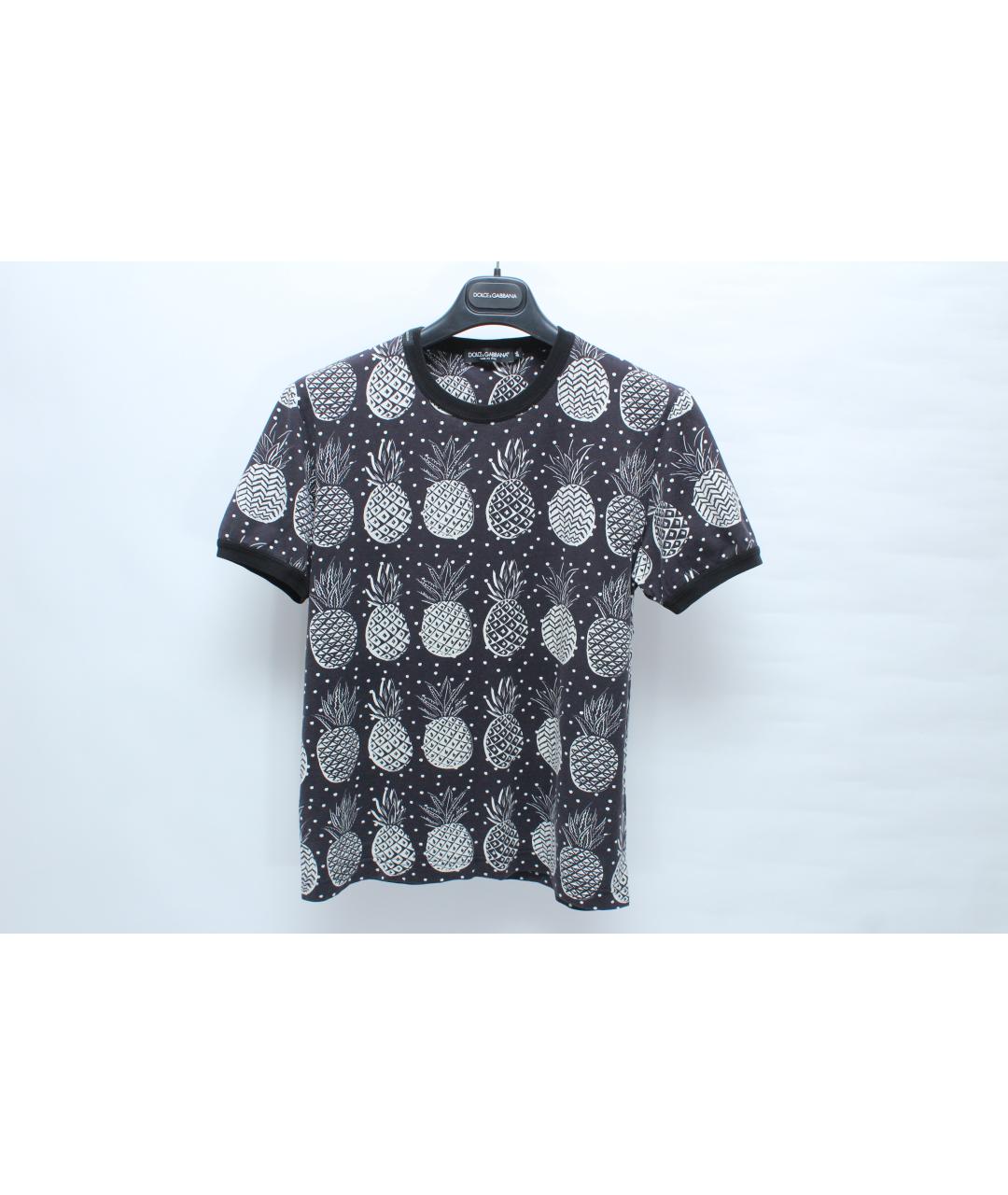 DOLCE&GABBANA Мульти хлопковая футболка, фото 10