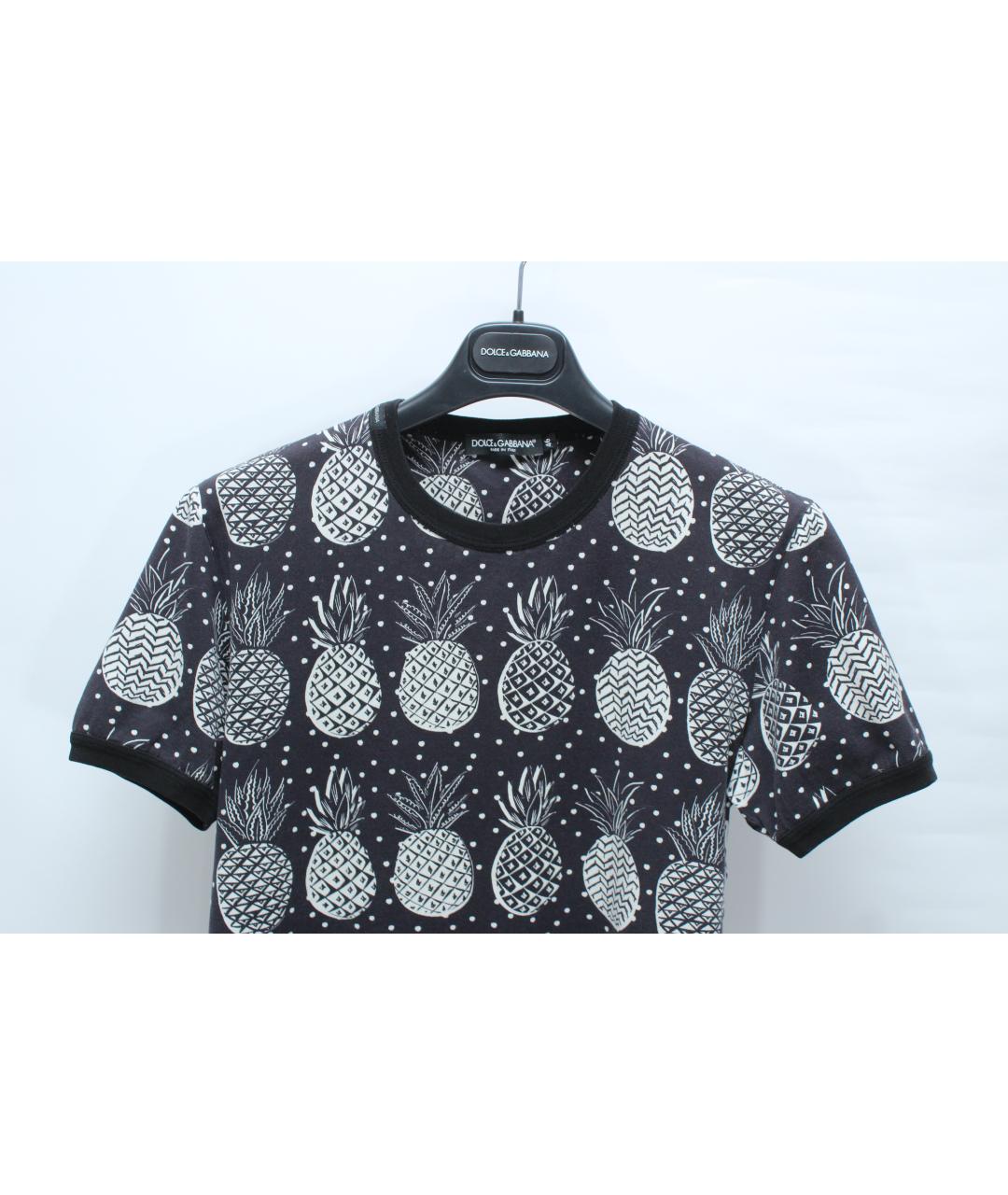 DOLCE&GABBANA Мульти хлопковая футболка, фото 2