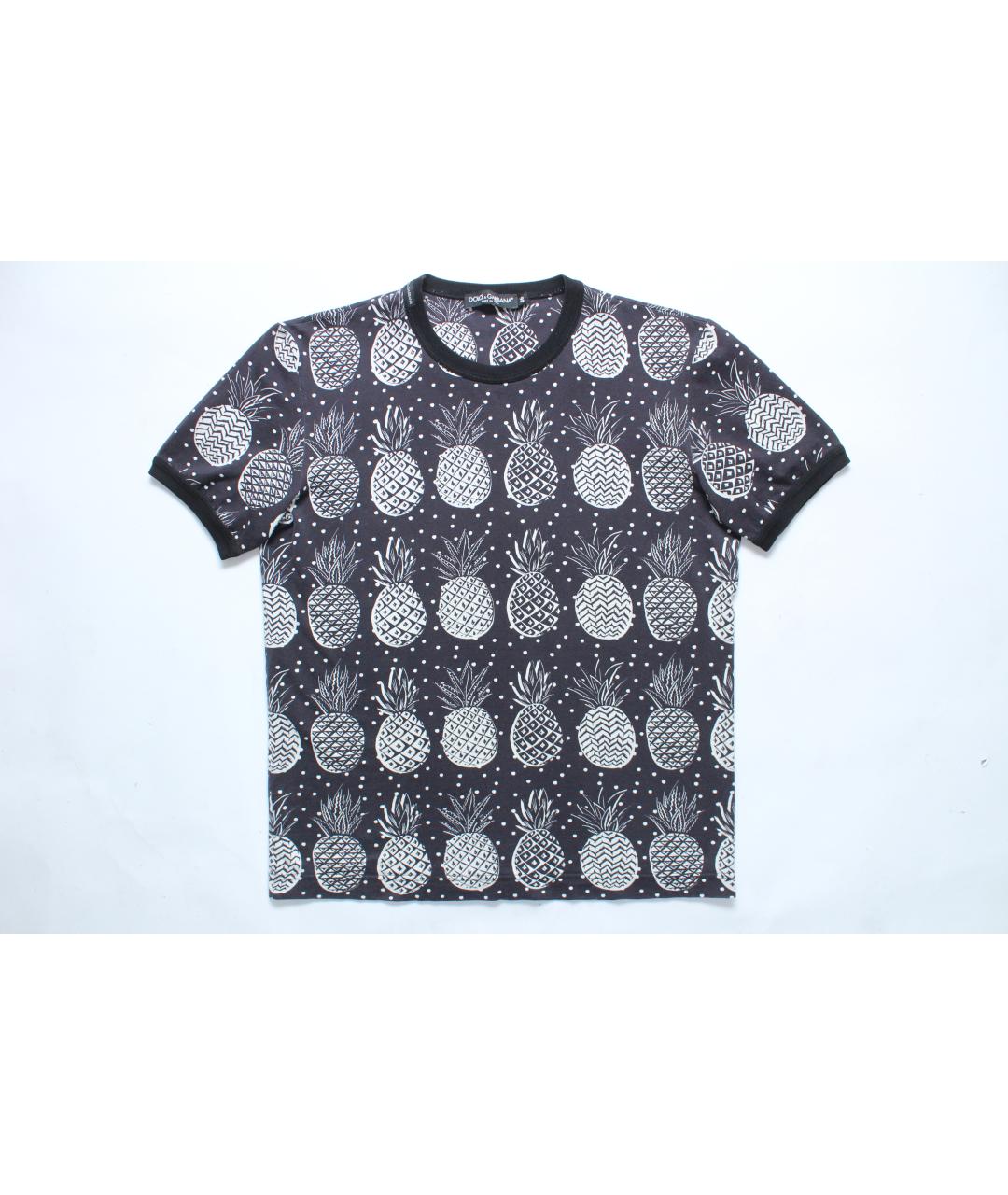 DOLCE&GABBANA Мульти хлопковая футболка, фото 4