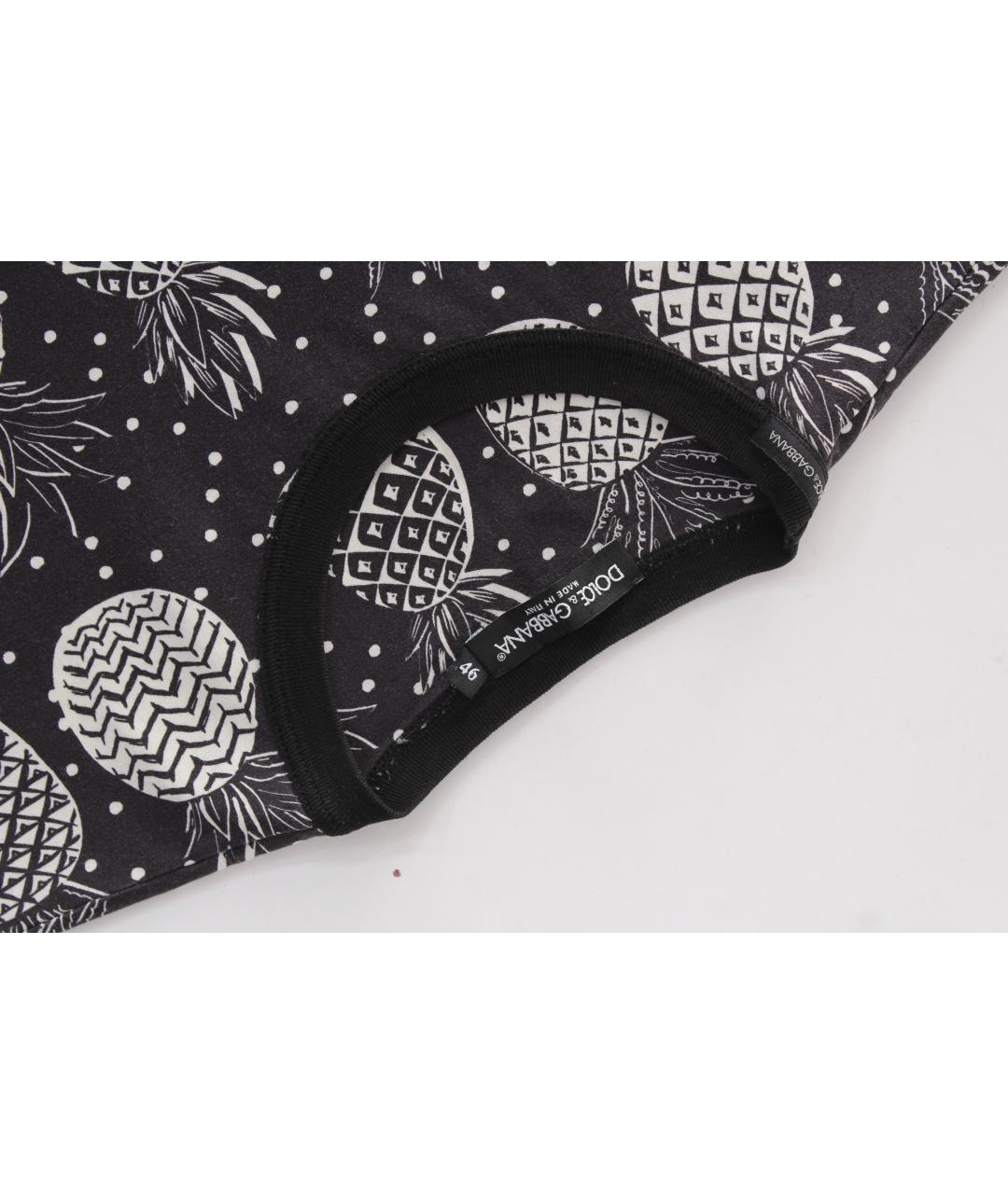 DOLCE&GABBANA Мульти хлопковая футболка, фото 5