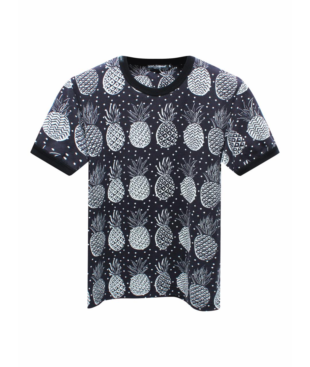 DOLCE&GABBANA Мульти хлопковая футболка, фото 1