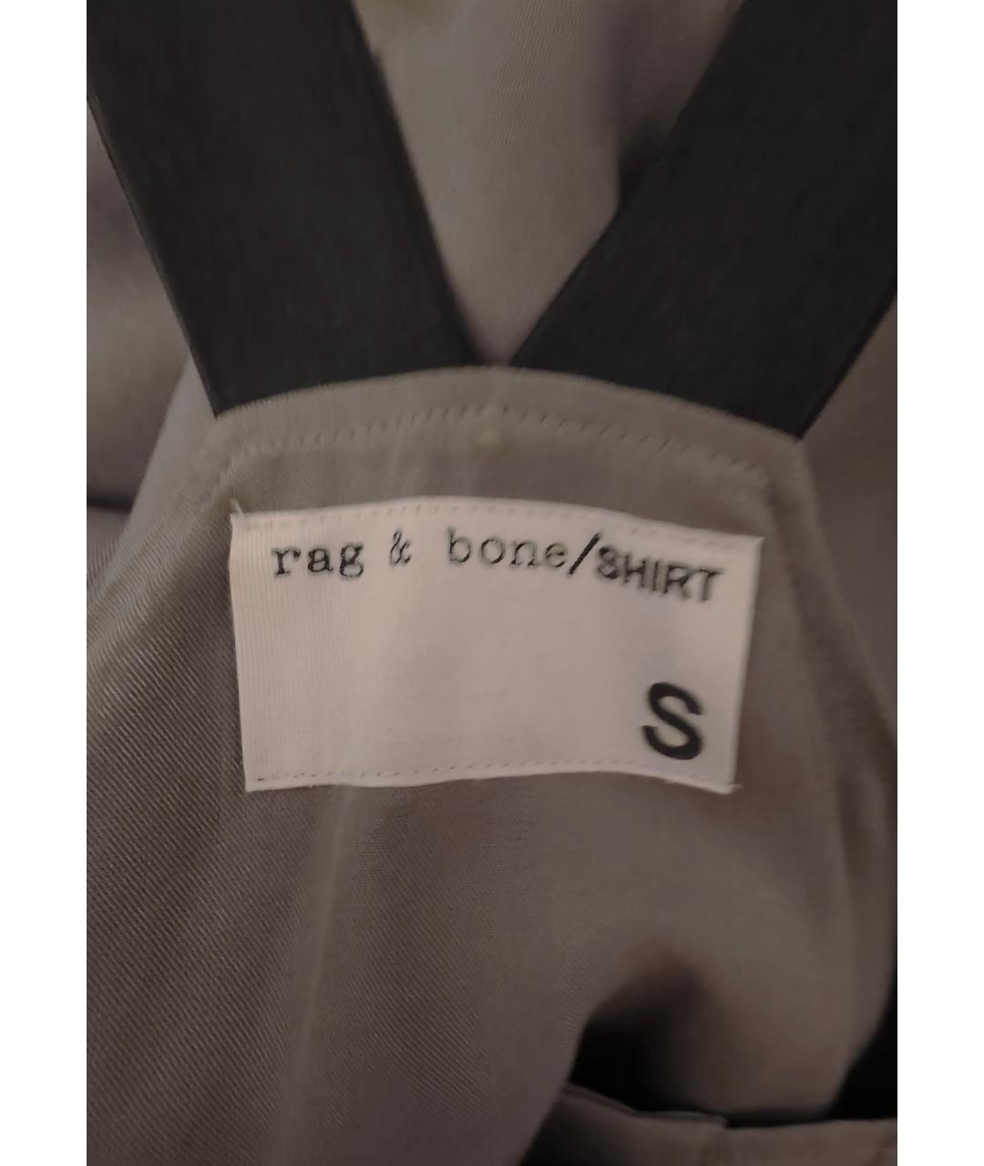 RAG & BONE Серый хлопковый сарафан, фото 3