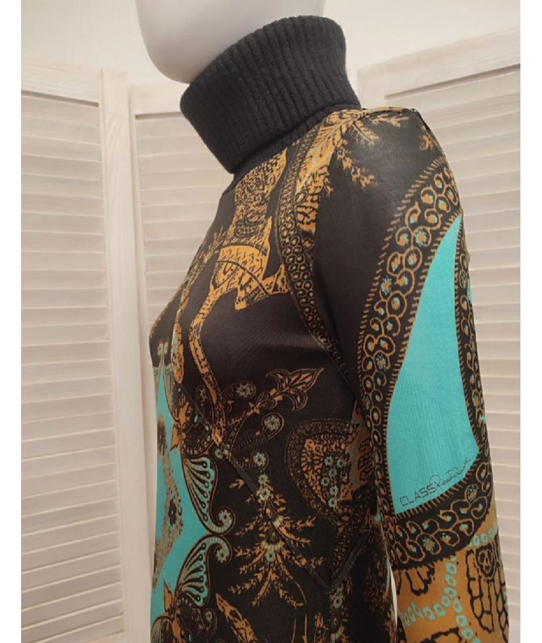 CAVALLI CLASS Мульти вискозное повседневное платье, фото 4