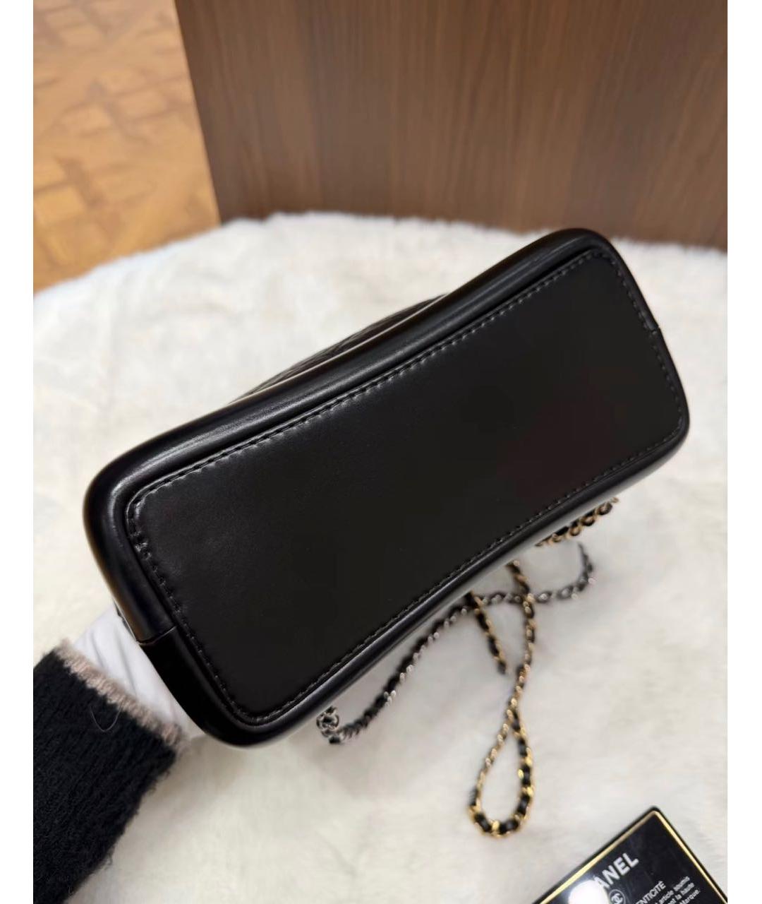 CHANEL Черный кожаный рюкзак, фото 5