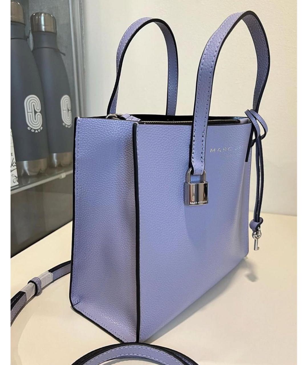 MARC JACOBS Фиолетовая кожаная сумка через плечо, фото 7