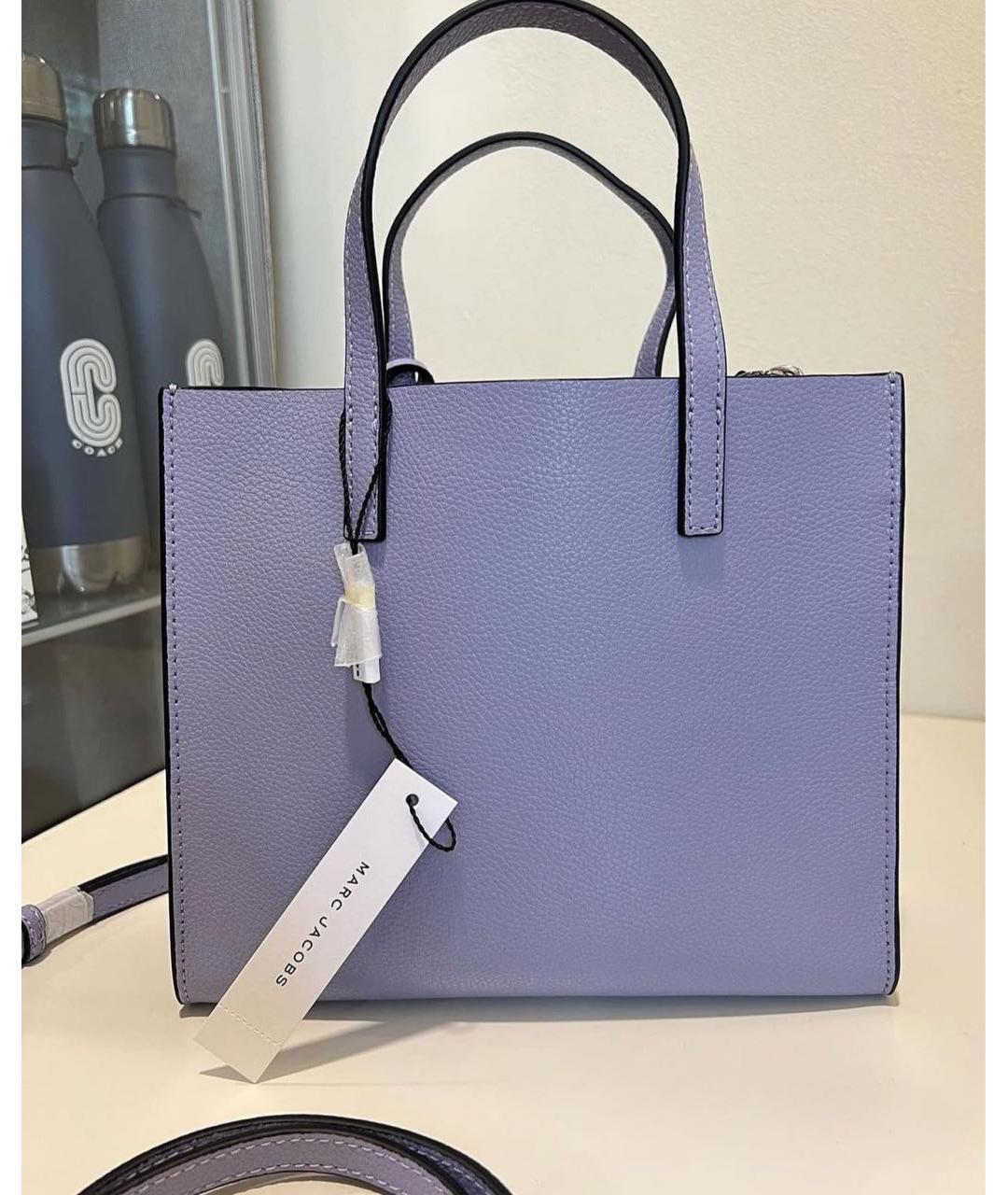 MARC JACOBS Фиолетовая кожаная сумка через плечо, фото 3