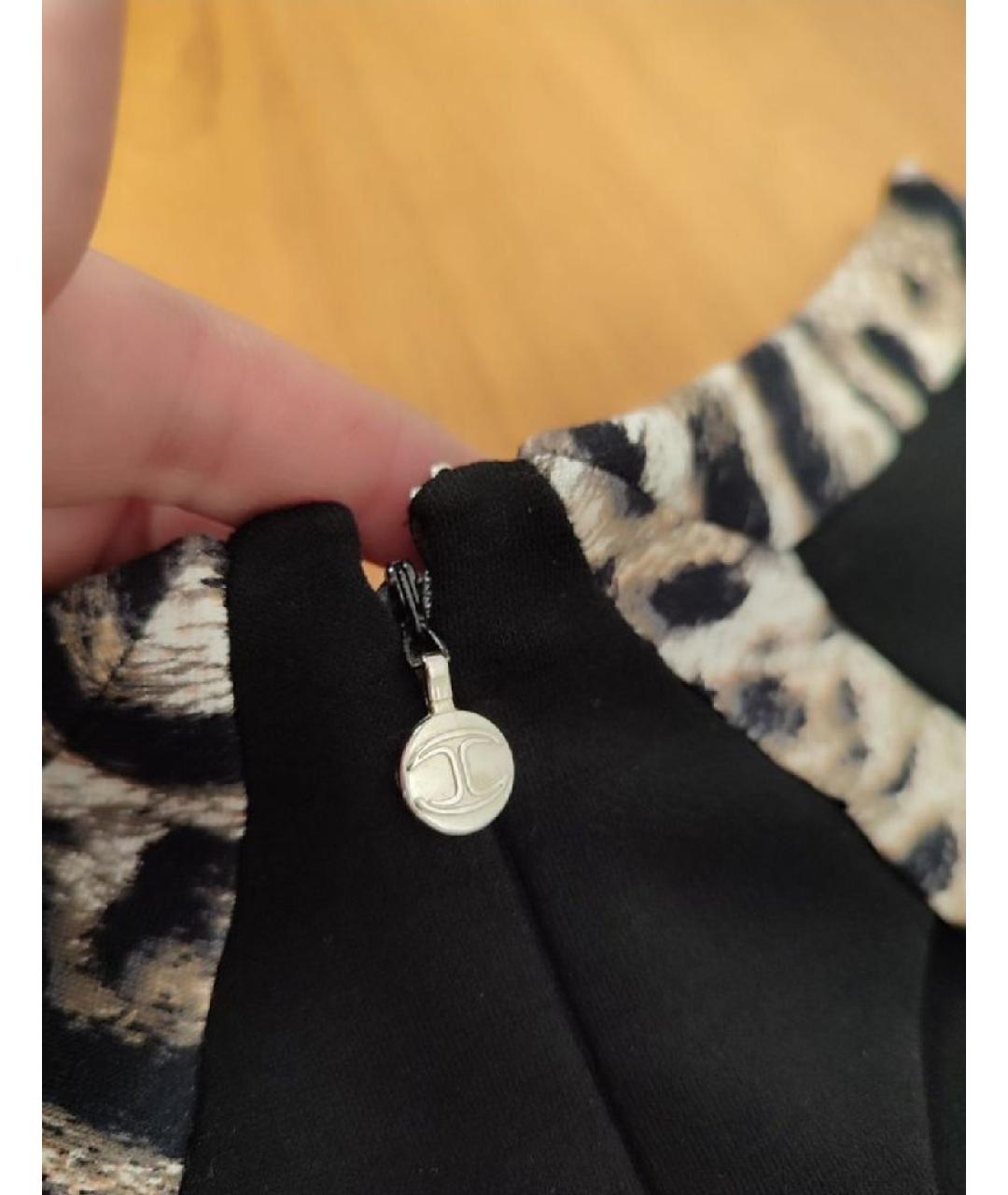 JUST CAVALLI Черная вискозная блузы, фото 5