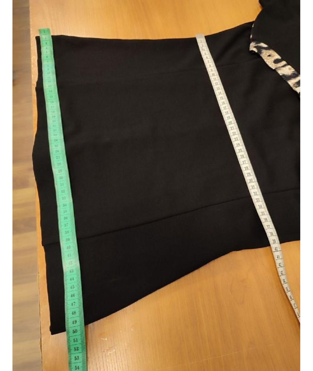 JUST CAVALLI Черная вискозная блузы, фото 8