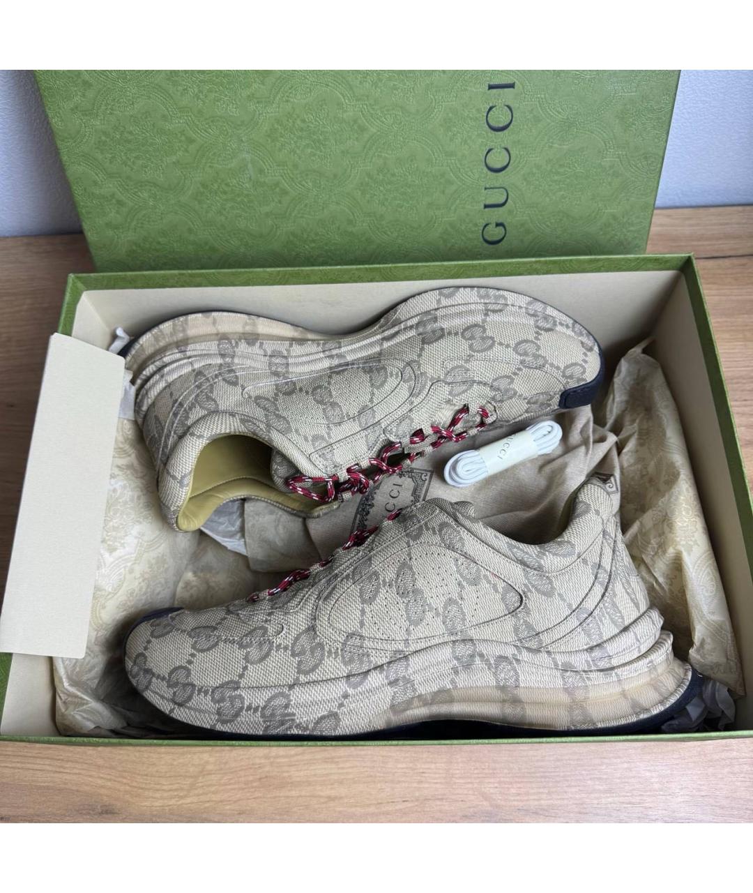 GUCCI Низкие кроссовки / кеды, фото 9