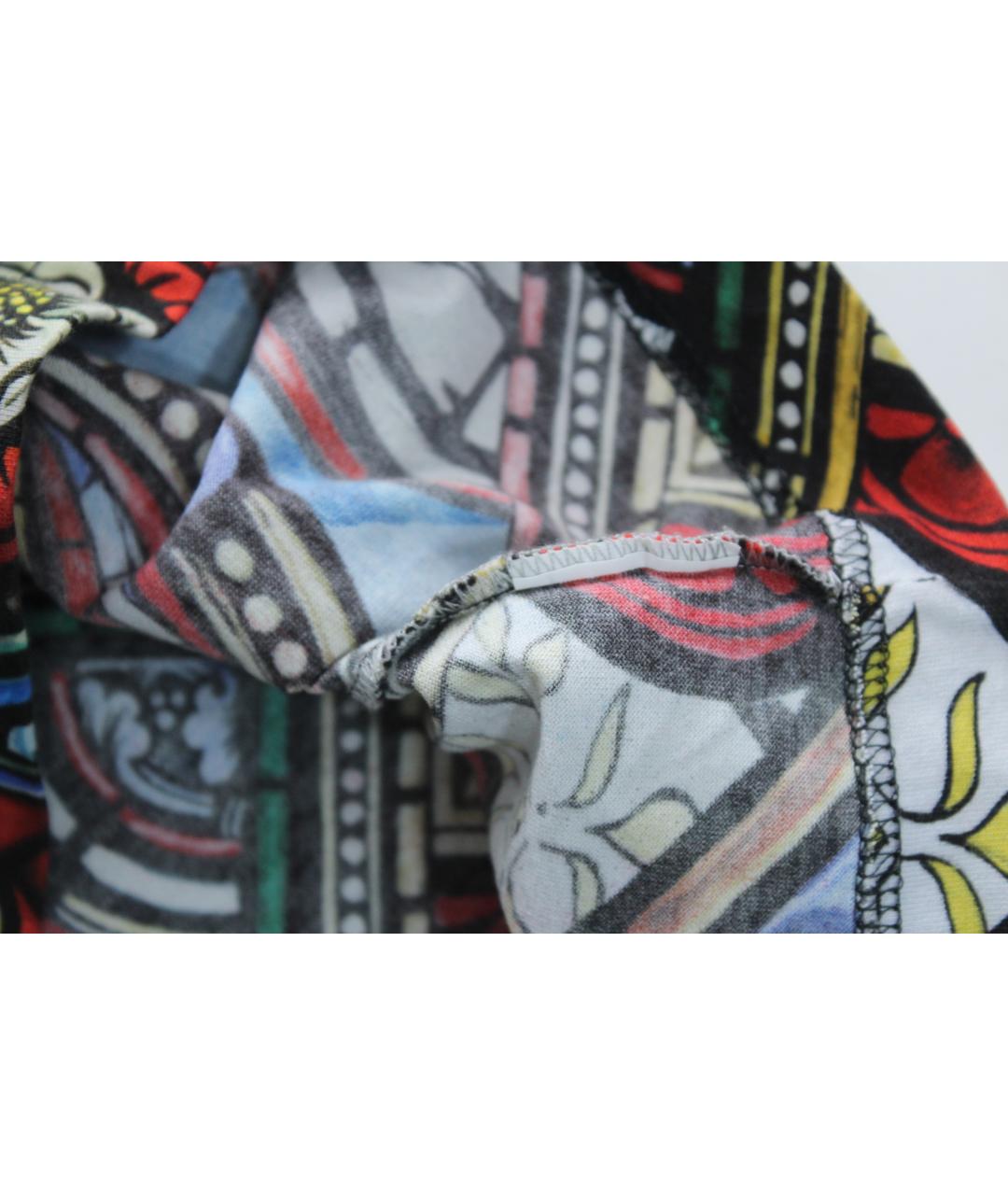 DOLCE&GABBANA Мульти хлопковая футболка, фото 8