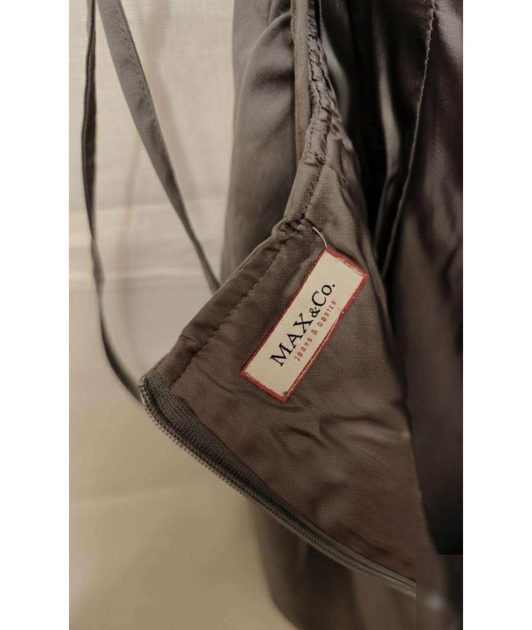 MAX&CO Серый хлопковый сарафан, фото 3