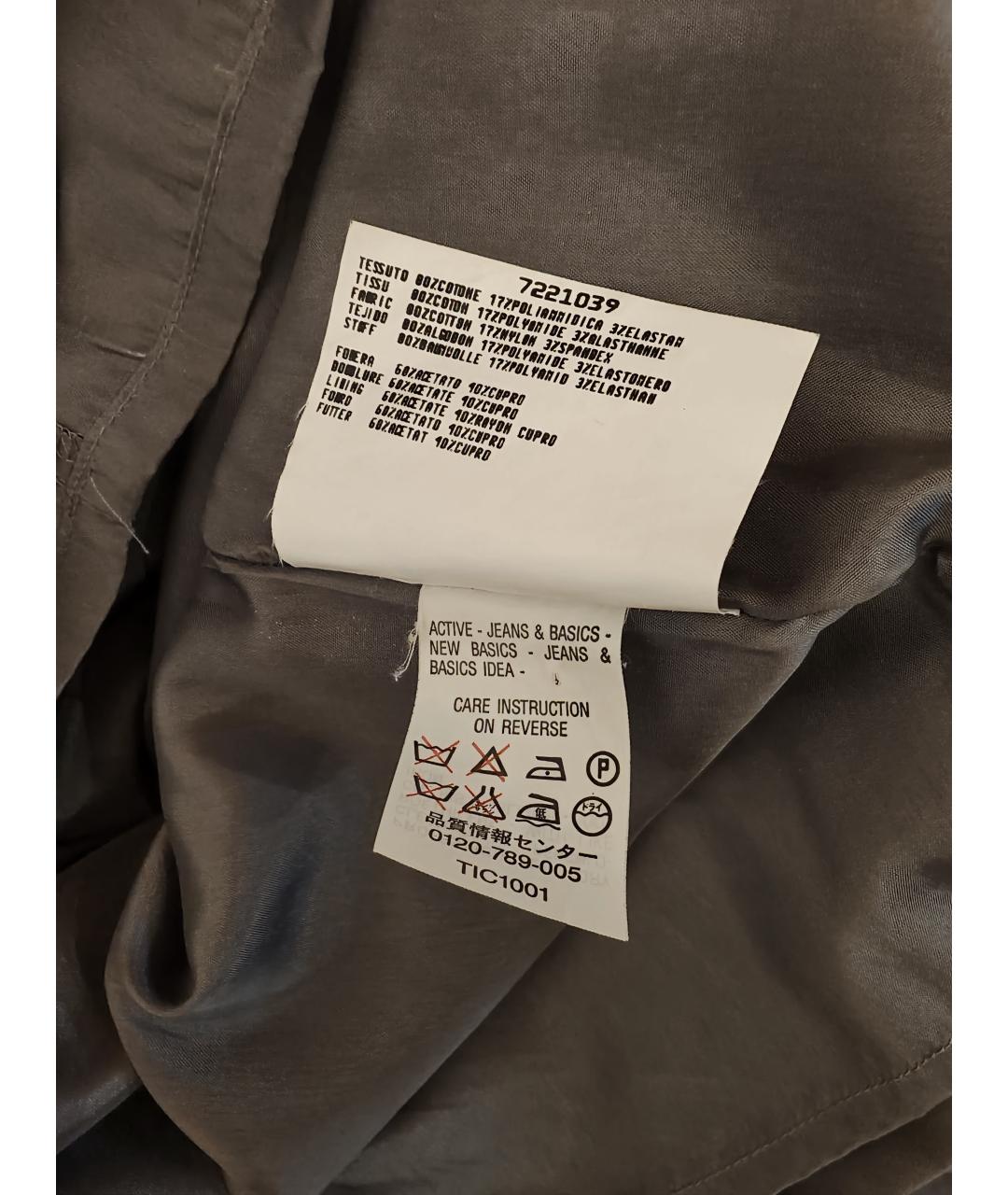 MAX&CO Серый хлопковый сарафан, фото 5