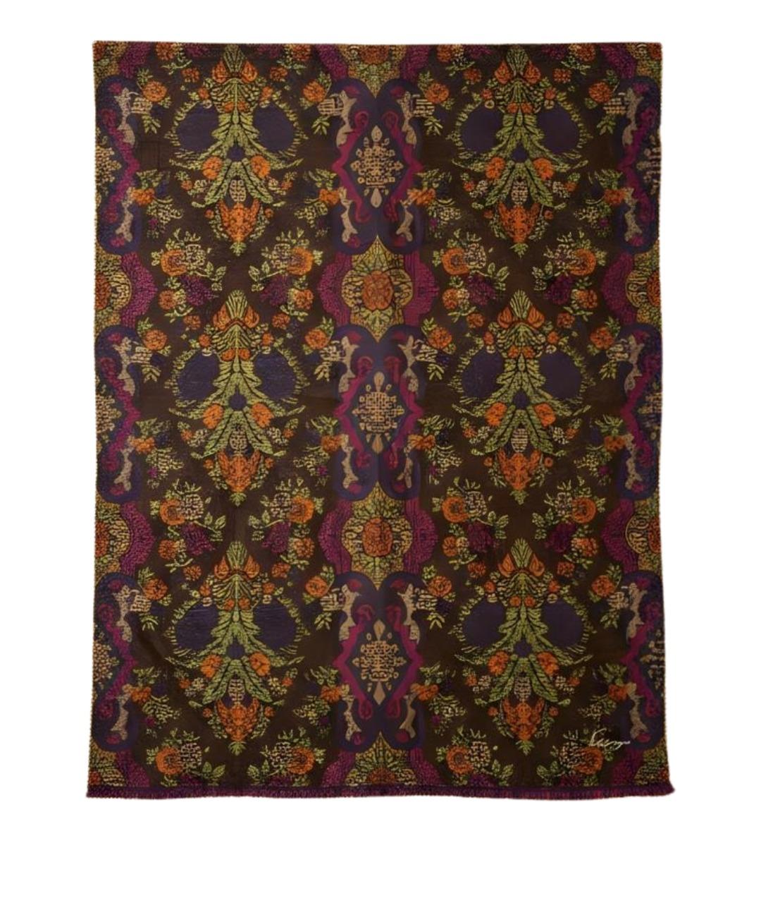 KENZO Мульти шерстяной шарф, фото 1