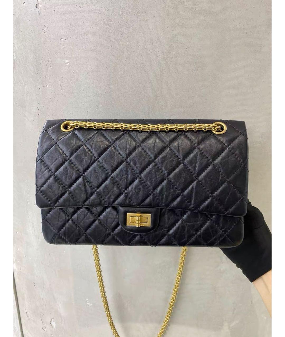 CHANEL Черная кожаная сумка через плечо, фото 7
