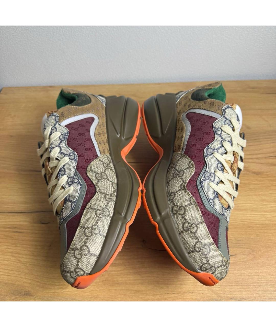 GUCCI Низкие кроссовки / кеды, фото 5