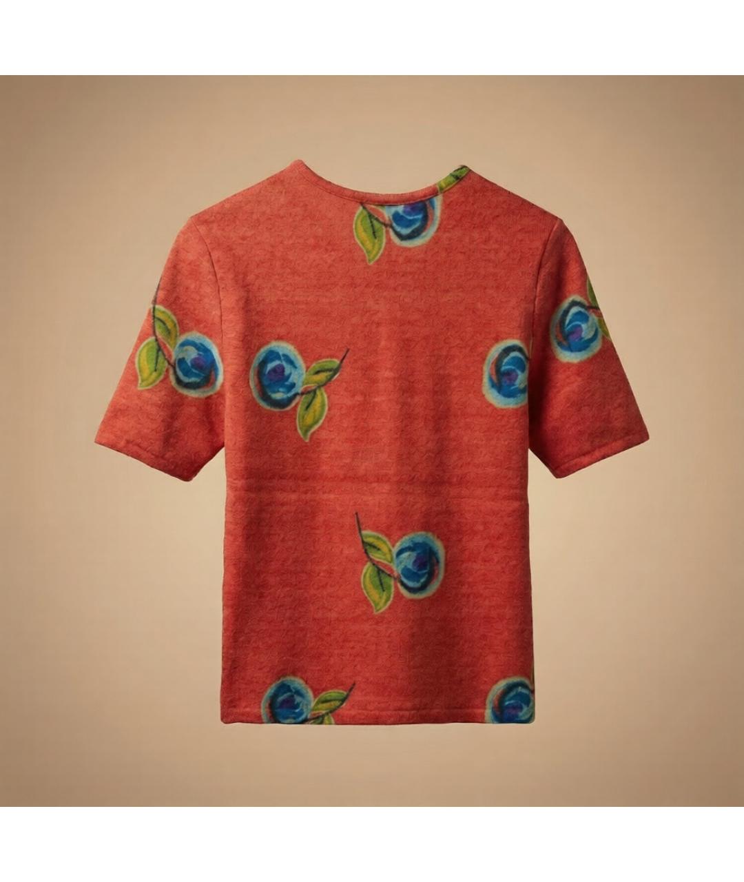 KENZO Красная шерстяная майка, фото 2