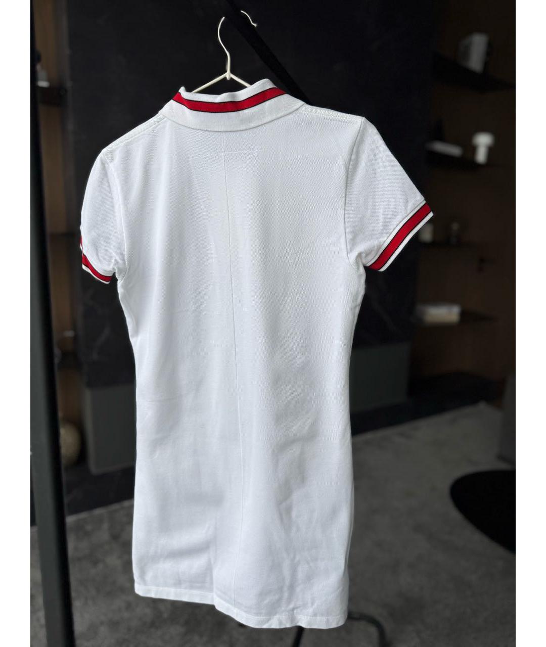 GIVENCHY Белое хлопковое повседневное платье, фото 2