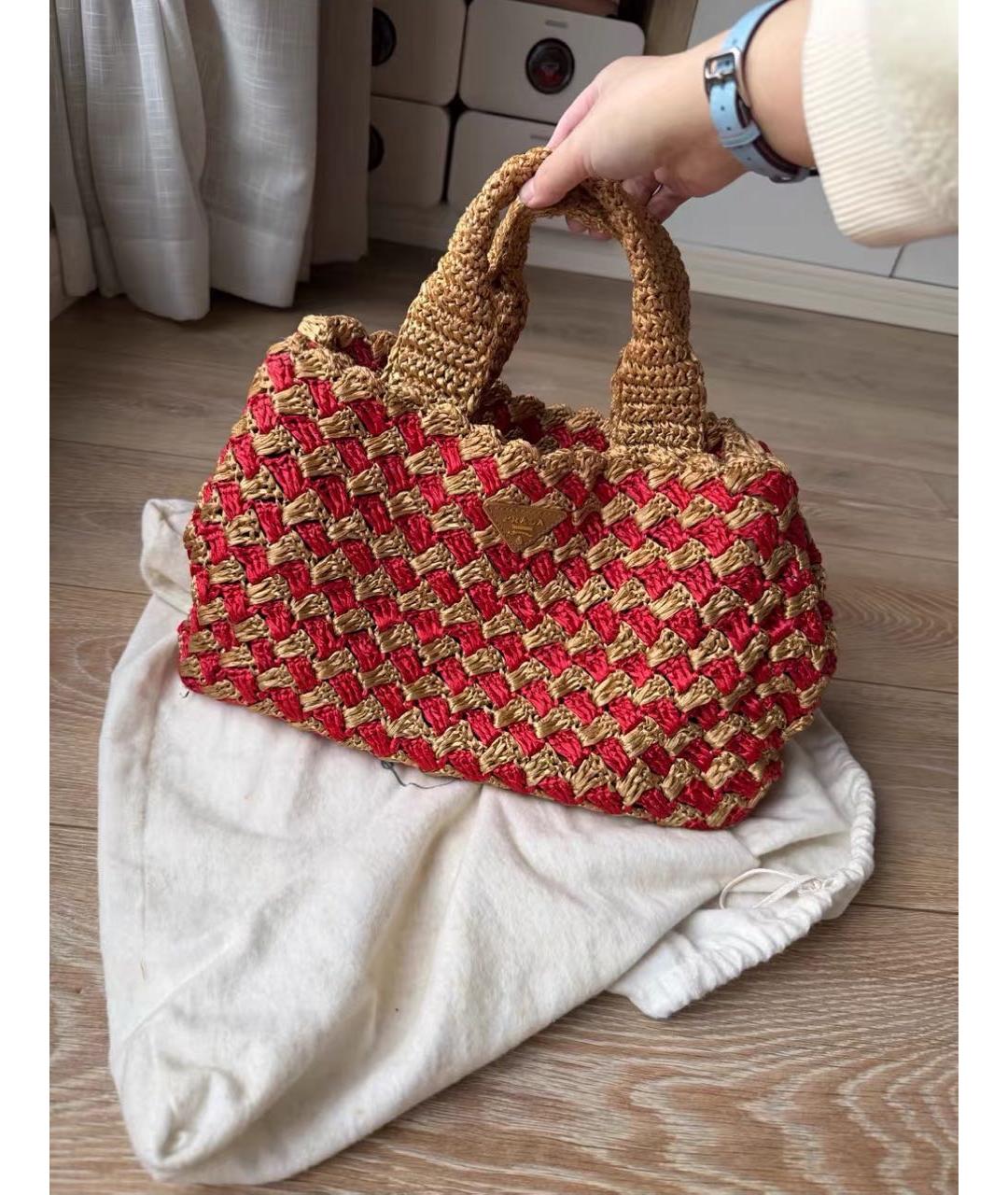 PRADA Бежевая сумка тоут, фото 2