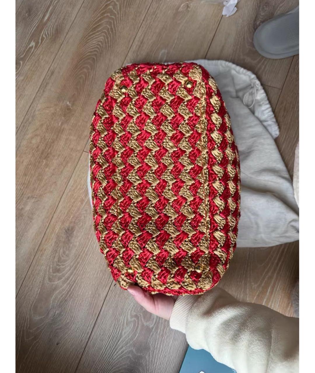 PRADA Бежевая сумка тоут, фото 6