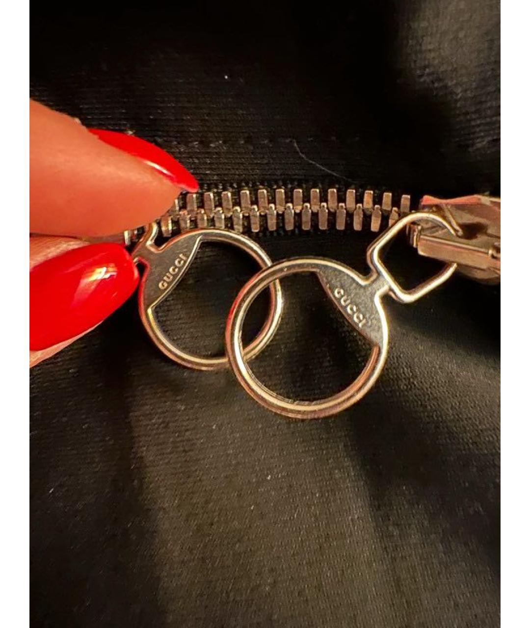 GUCCI Черное вискозное повседневное платье, фото 6