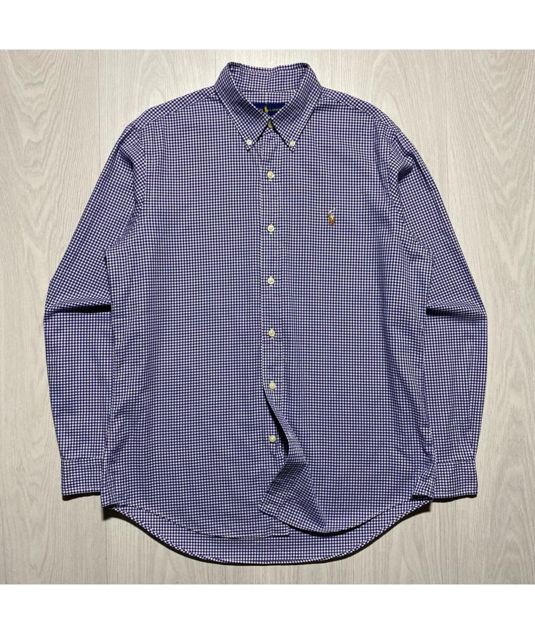 RALPH LAUREN Мульти хлопковая кэжуал рубашка, фото 9