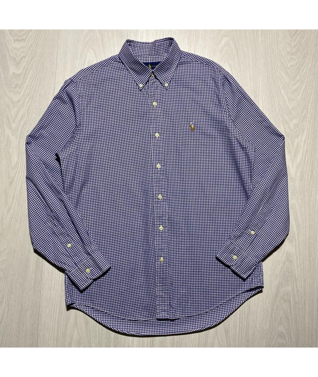 RALPH LAUREN Мульти хлопковая кэжуал рубашка, фото 6