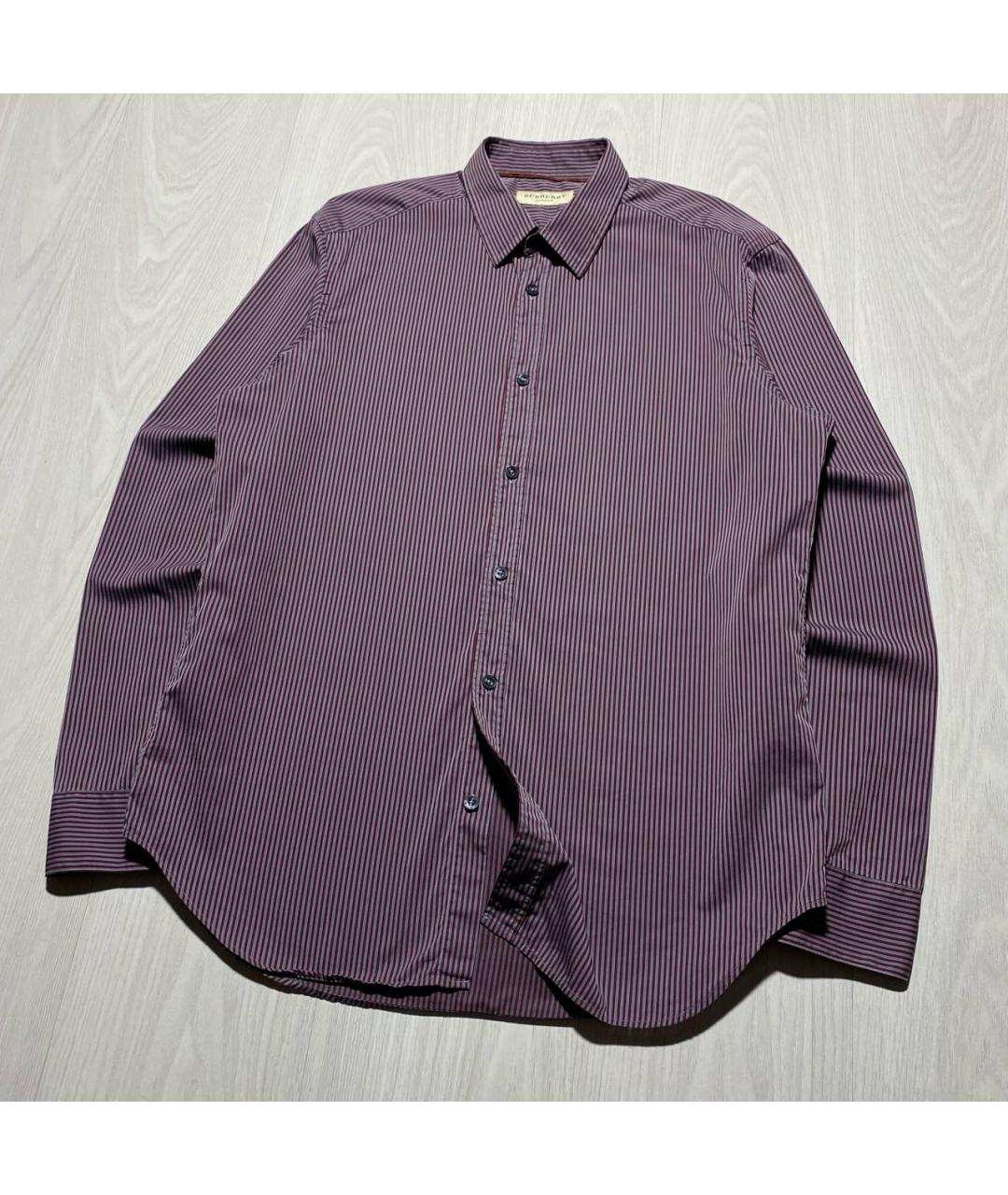 BURBERRY Мульти хлопковая кэжуал рубашка, фото 2