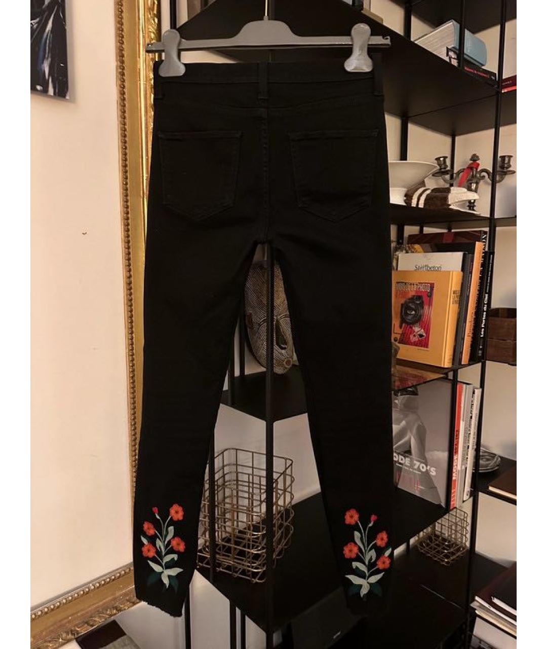 GUCCI Черные хлопковые джинсы слим, фото 2