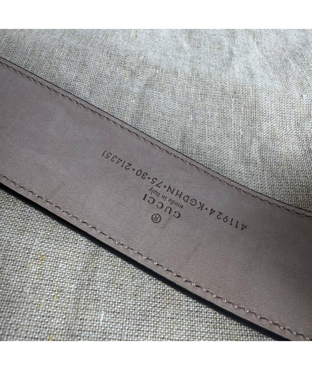 GUCCI Бежевый ремень, фото 3