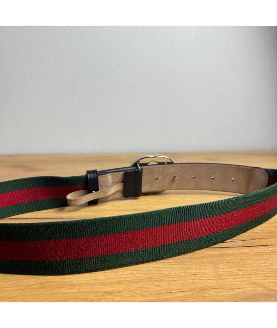 GUCCI Черный ремень, фото 5