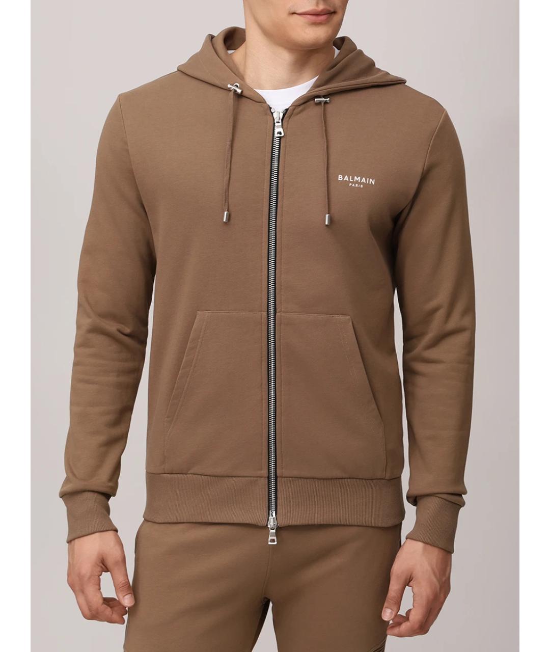 BALMAIN Коричневый повседневный костюм, фото 4