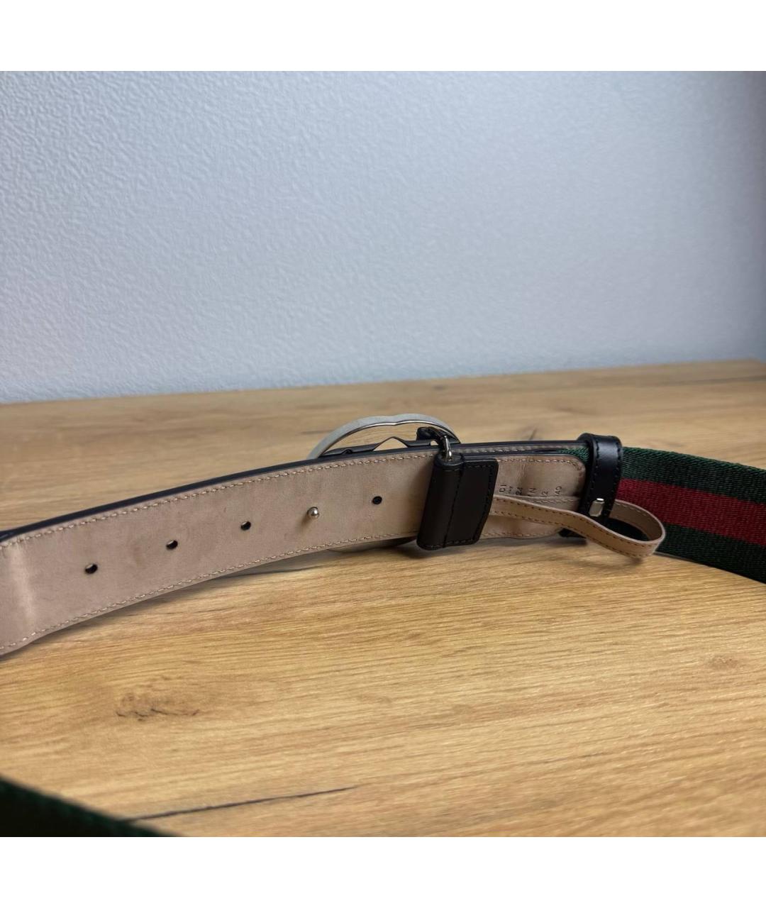 GUCCI Черный ремень, фото 3