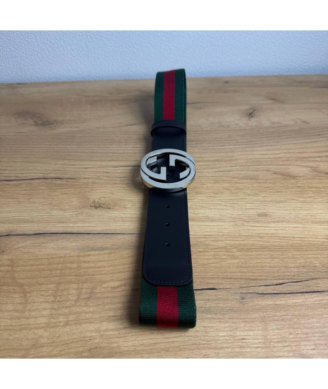 GUCCI Черный ремень, фото 6