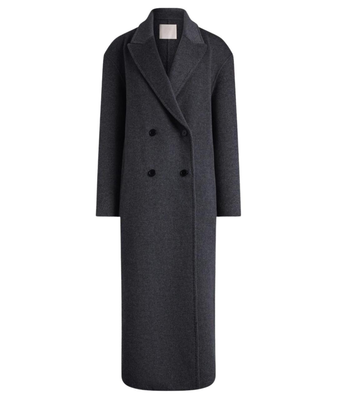 12 STOREEZ Серое шерстяное пальто, фото 1