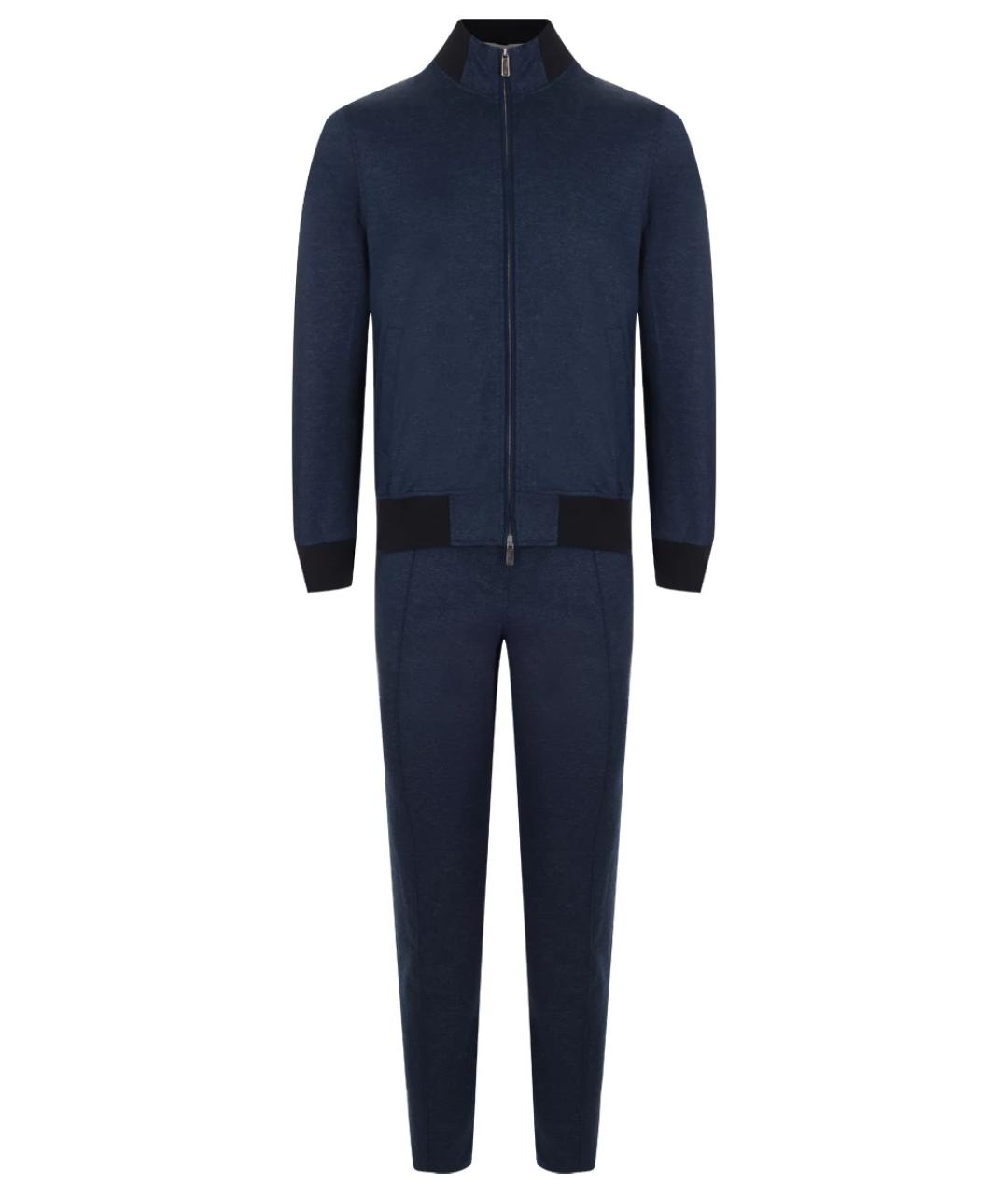 CAPOBIANCO Синий повседневный костюм, фото 1