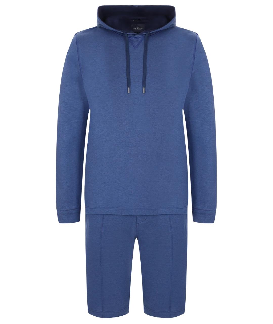 CAPOBIANCO Синий повседневный костюм, фото 1