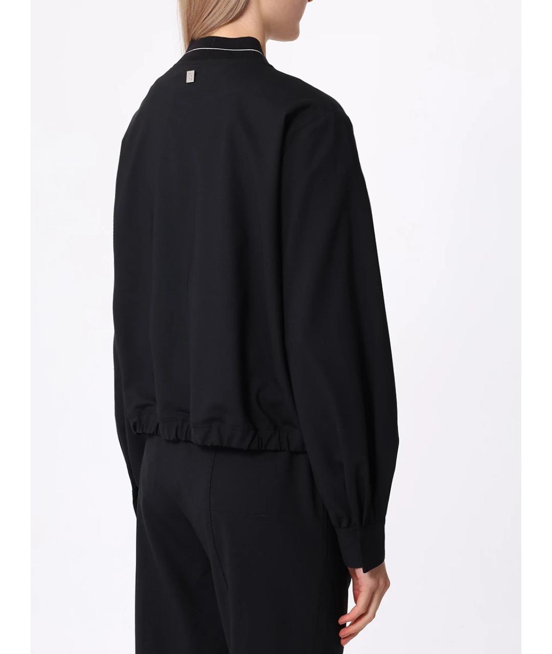 LORENA ANTONIAZZI Черный шерстяной костюм с брюками, фото 3