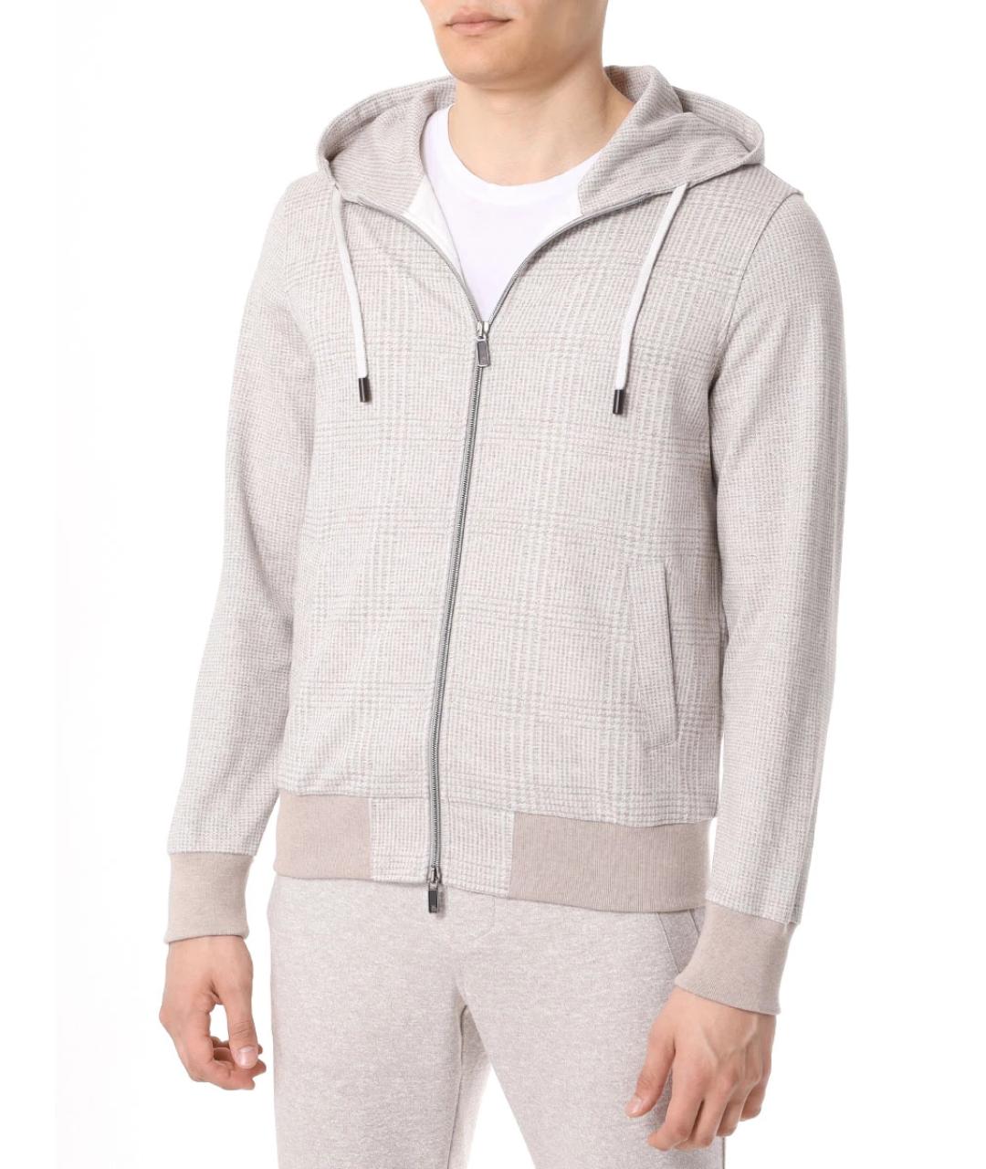 CAPOBIANCO Бежевый повседневный костюм, фото 4