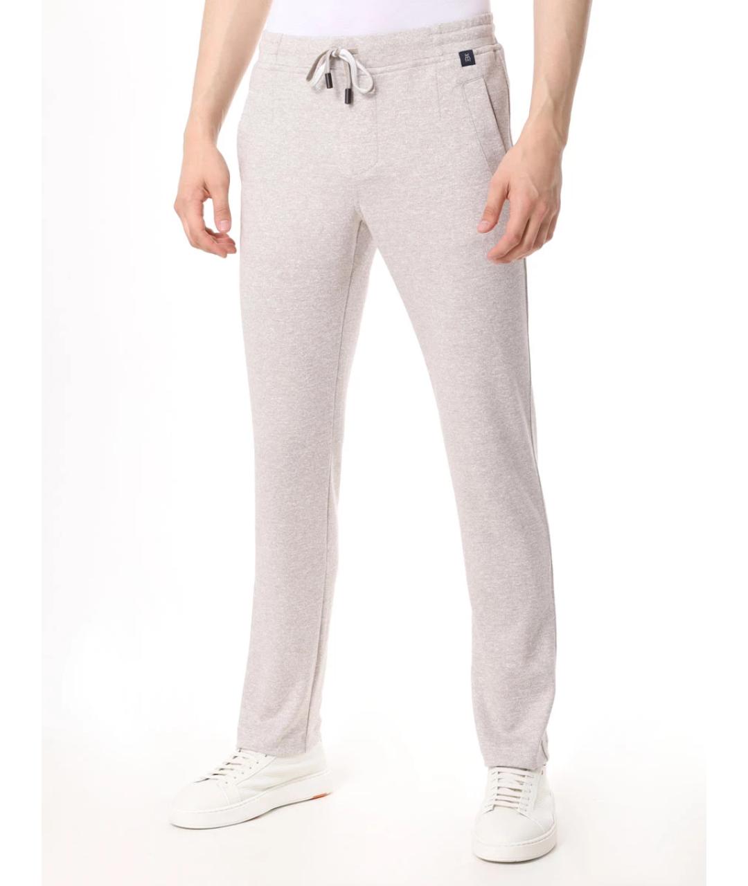 CAPOBIANCO Бежевый повседневный костюм, фото 7