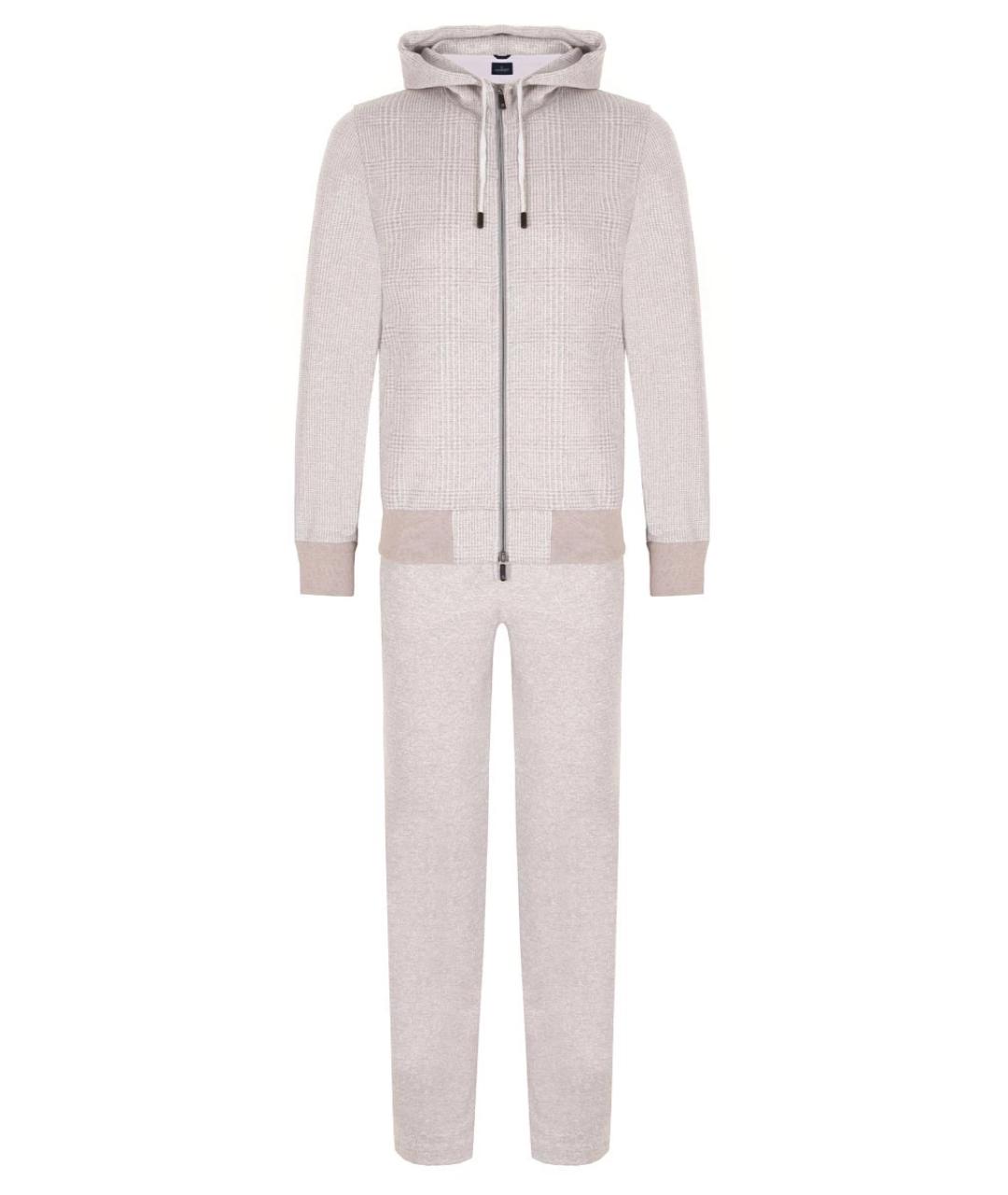 CAPOBIANCO Бежевый повседневный костюм, фото 1