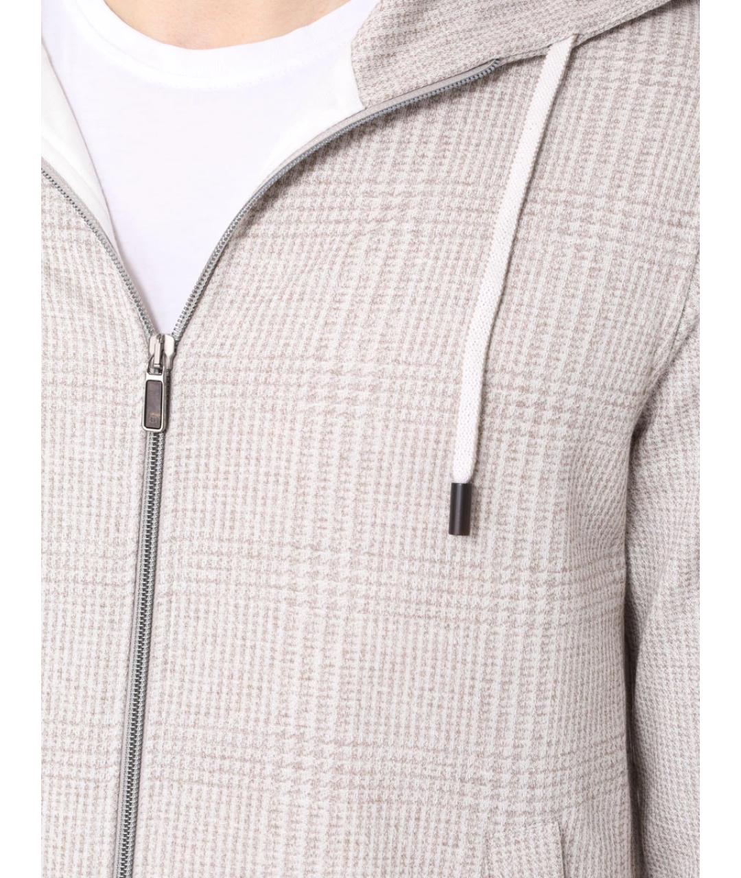 CAPOBIANCO Бежевый повседневный костюм, фото 5