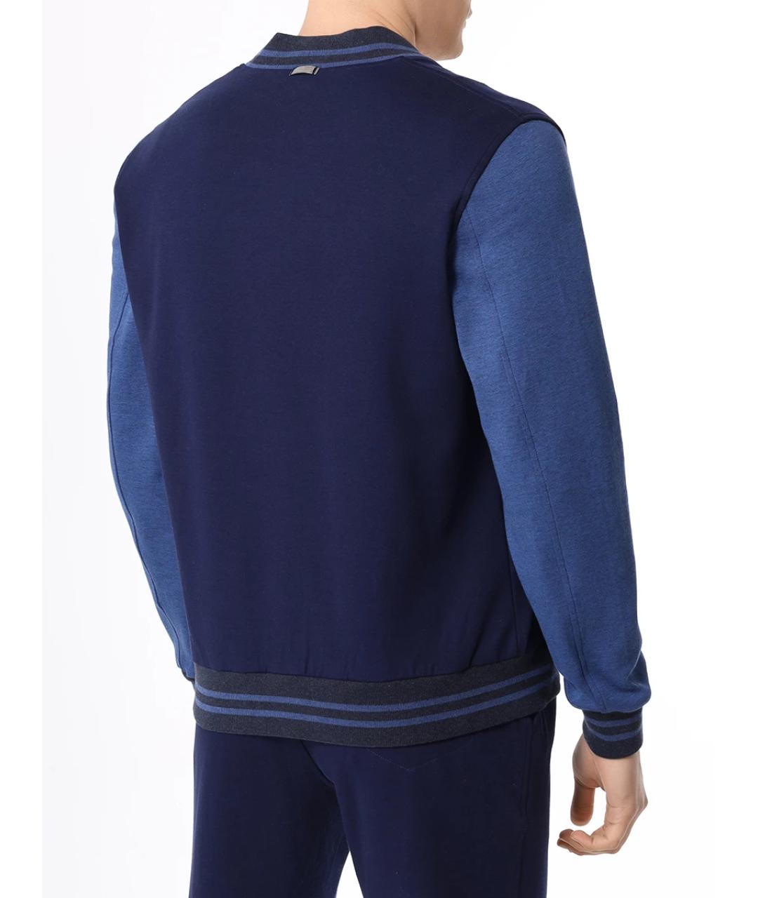 CAPOBIANCO Синий повседневный костюм, фото 3