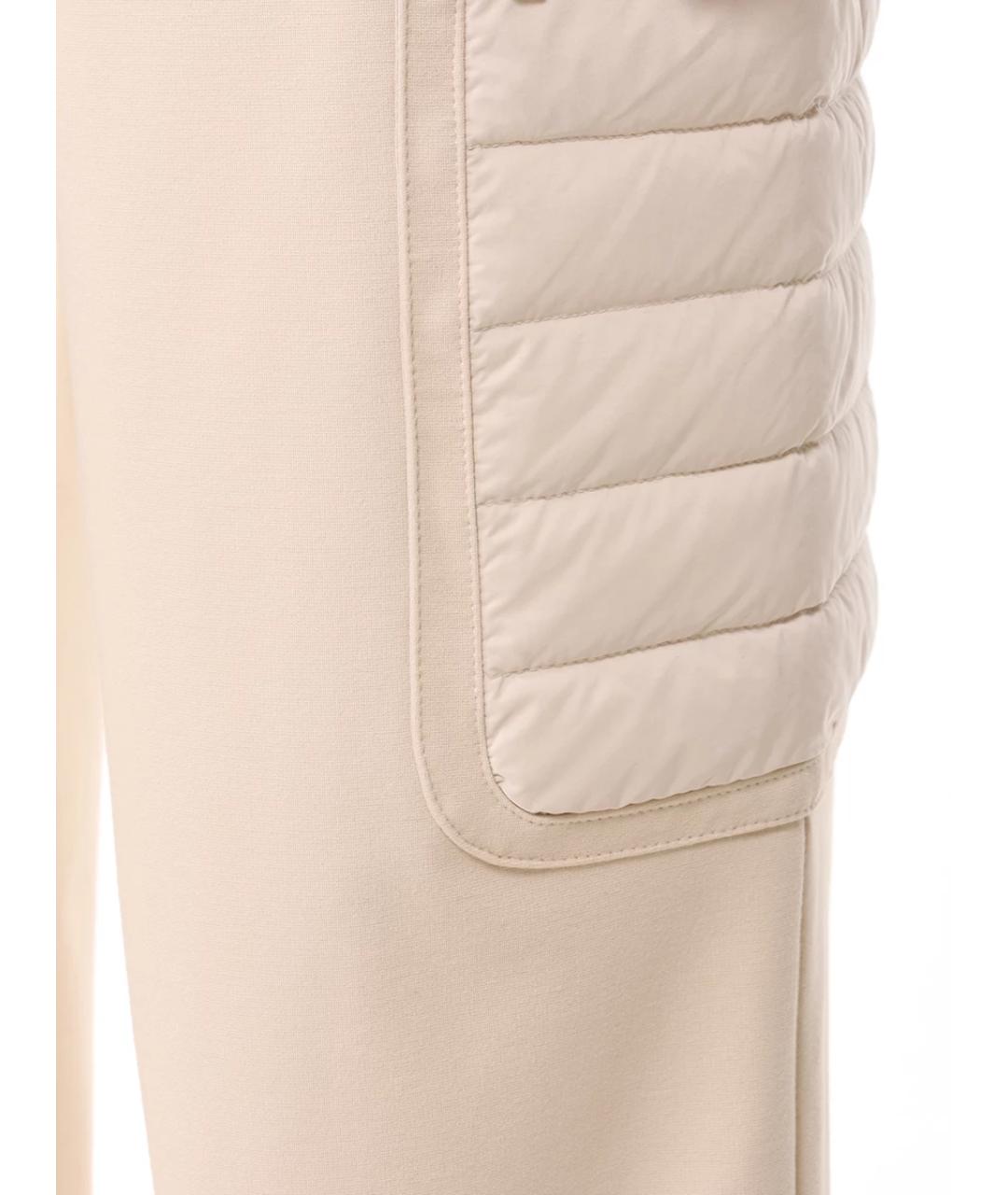 MOORER Бежевый хлопковый костюм с брюками, фото 8