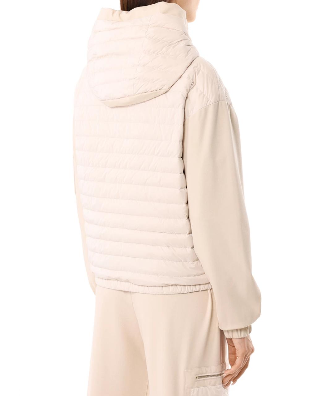 MOORER Бежевый хлопковый костюм с брюками, фото 3