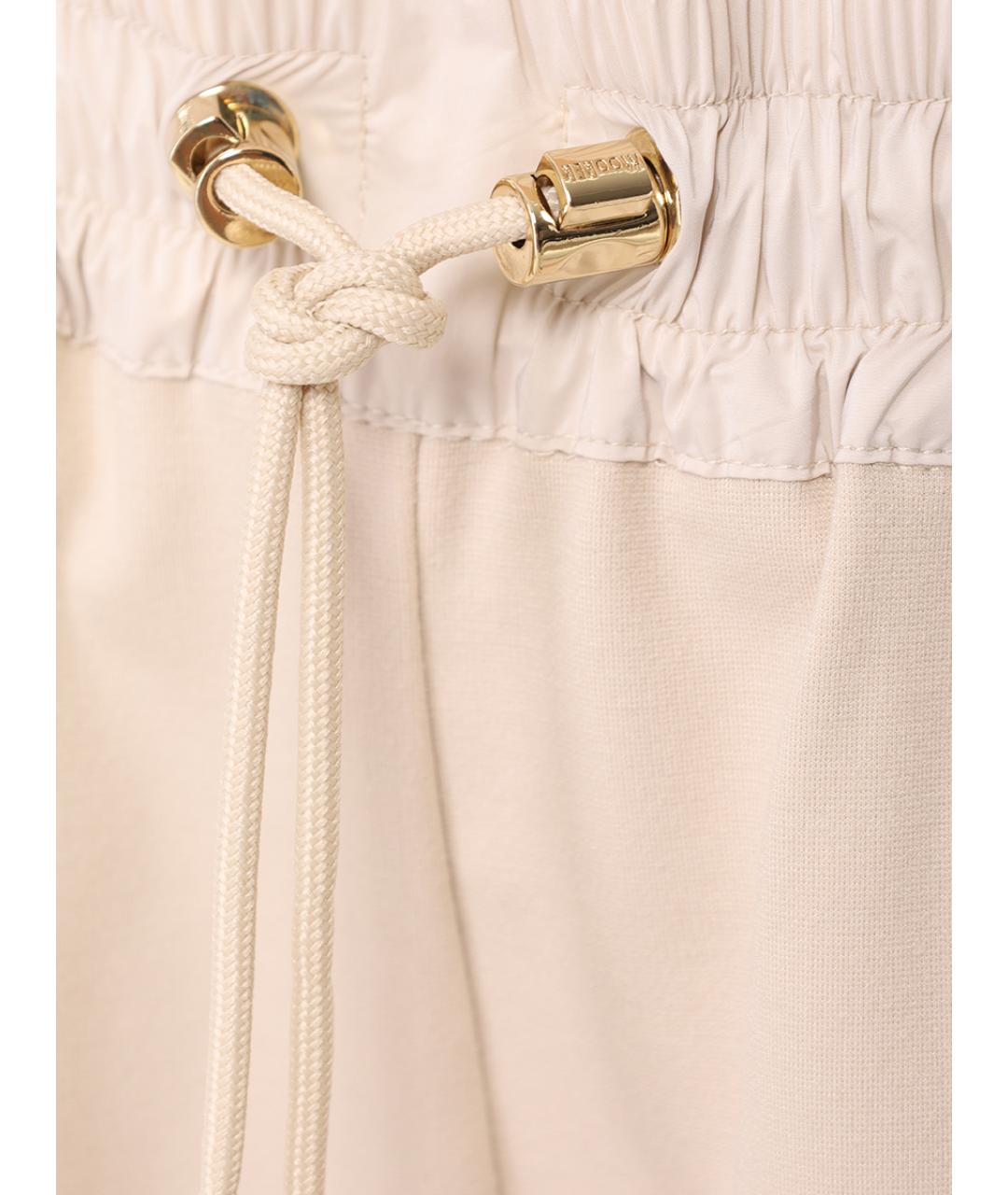 MOORER Бежевый хлопковый костюм с брюками, фото 9