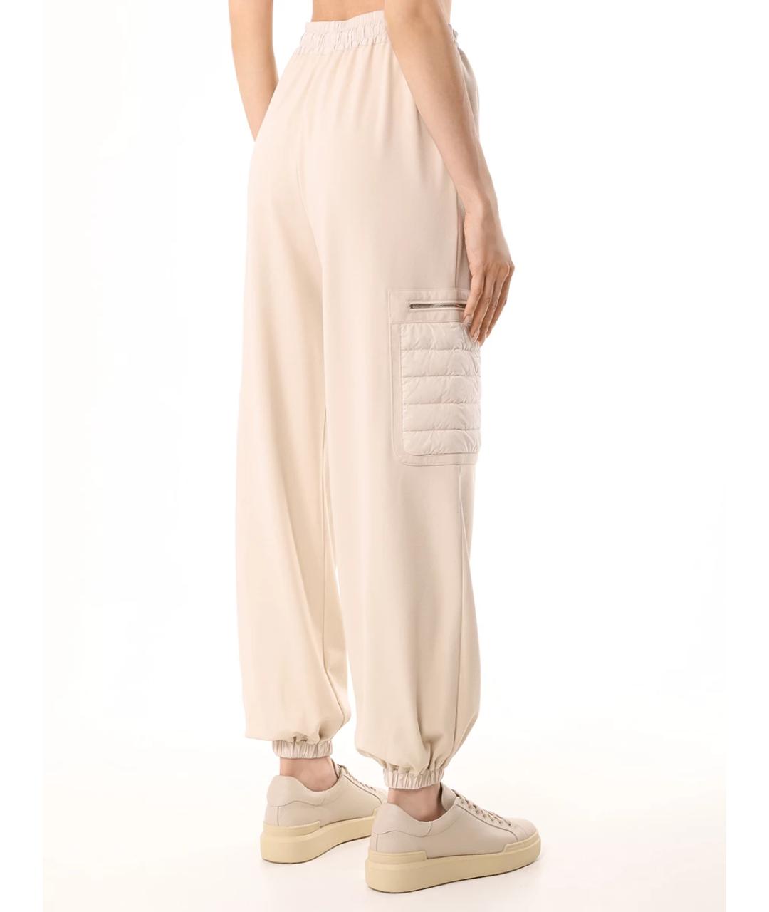 MOORER Бежевый хлопковый костюм с брюками, фото 6