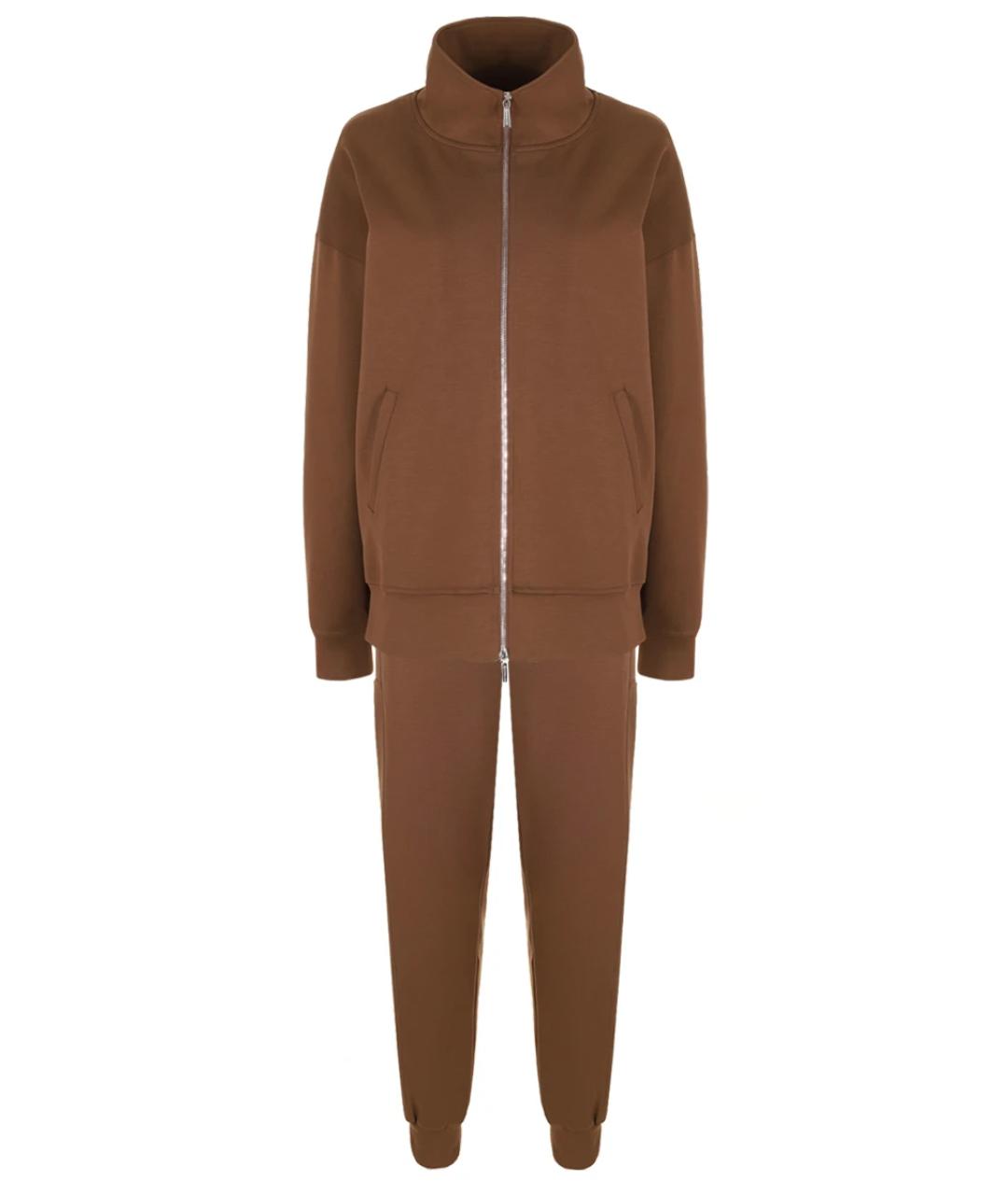 MOORER Коричневый костюм с брюками, фото 1