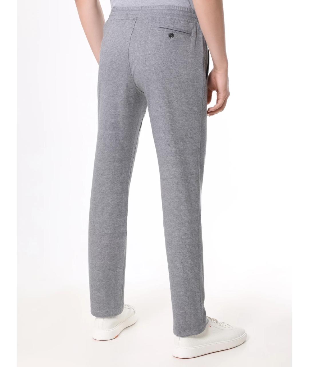 CAPOBIANCO Серый повседневный костюм, фото 6