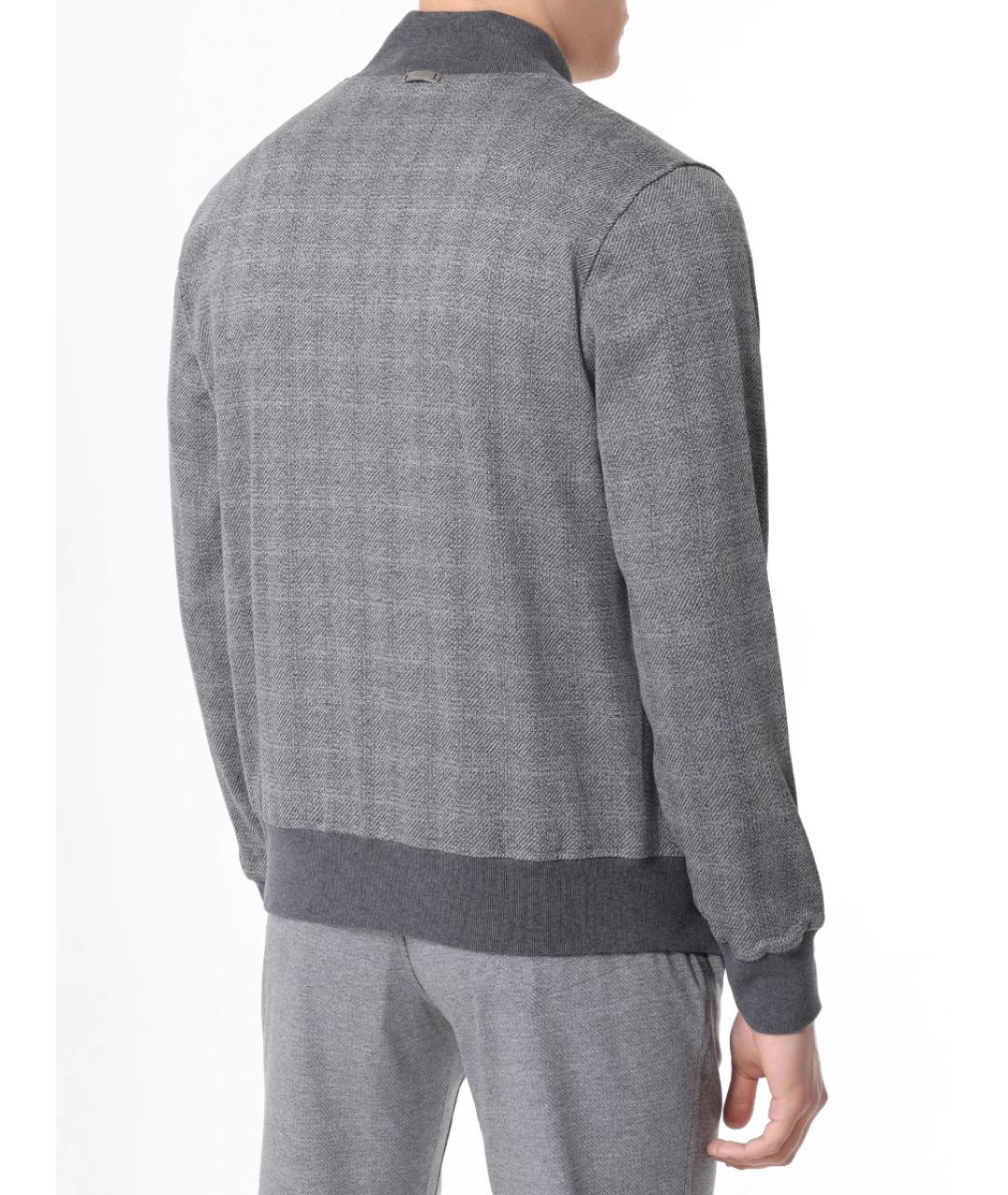 CAPOBIANCO Серый повседневный костюм, фото 3