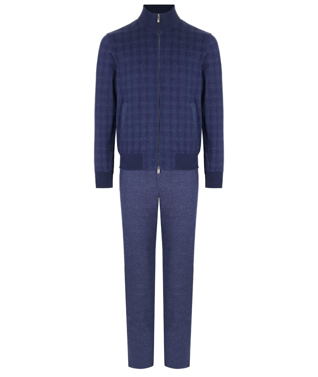 CAPOBIANCO Синий повседневный костюм, фото 1